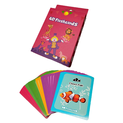 Combo Set Oferecido Custom Requests Duplo Box Set Of Educational Alphabet Flash Cards Para Crianças