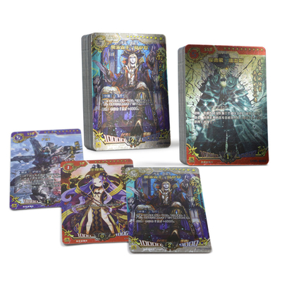 Jogos de cartas personalizados Yugioh Impressão com acabamento de superfície de verniçagem Design personalizado