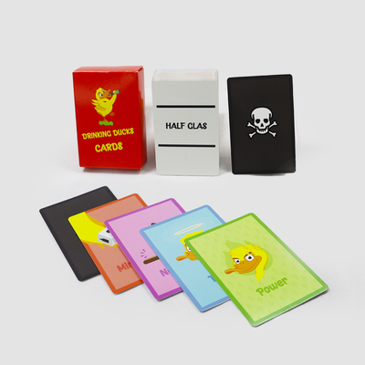 Desenho personalizado de logotipo próprio Jogo de cartas para adultos