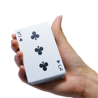 Cartões de jogo de jogo de cassino para atividades recreativas e presentes