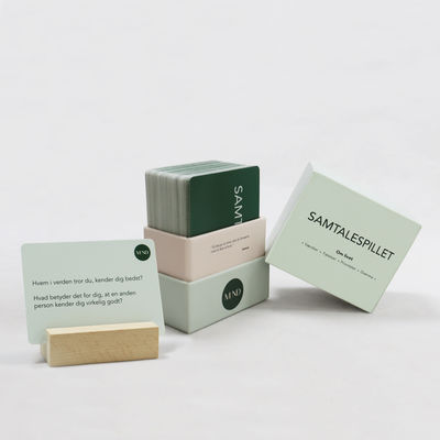 Custom Printed Relationship Card Game for Adults Custom Design CMYK/Pantone Colors Entertainment Printing