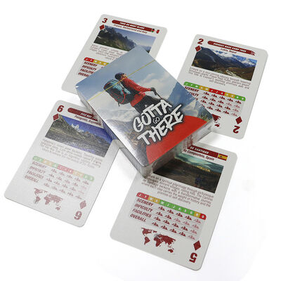 Cartões de Poker personalizados com papel Blackcore e impressão de design personalizado em tamanho 57x87mm para jogos e promoções para adultos