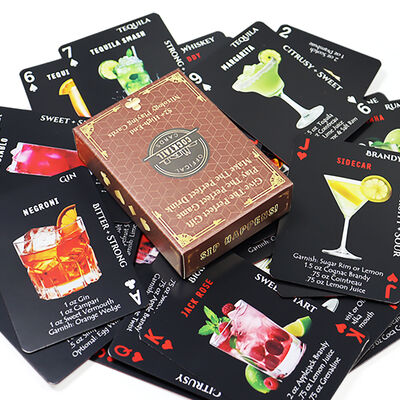 Cartões de jogo de luxo com impressão personalizada