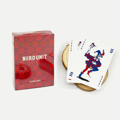 Wholesale Eco-Friendly Double-Sided 57x87mm Custom Playing Cards for Personalized Poker and Game Use