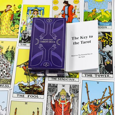Cartas de Tarot Ecológicas Duráveis Personalizáveis para Iniciantes e Profissionais