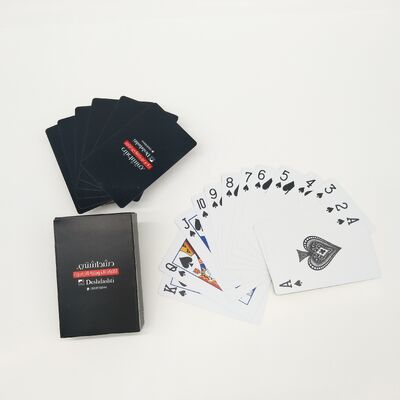 Cartões de pôquer resistentes à água personalizados para truques mágicos e jogos de tabuleiro
