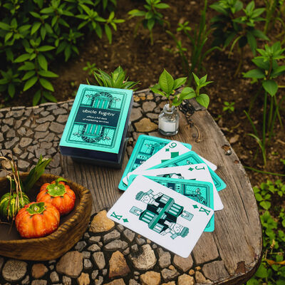 Impressão personalizada de cartas de jogo ecológicas com borda dourada, baralhos de pôquer personalizados para festas e presentes