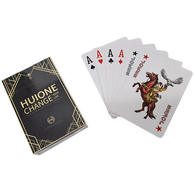 Pôquer da propaganda dos cartões de jogo personalizado e personized para a venda