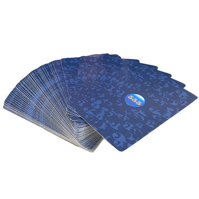 PMS colore os cartões de jogo personalizados do pôquer, 555 cartões de jogo com os 100 moldes dos cartões